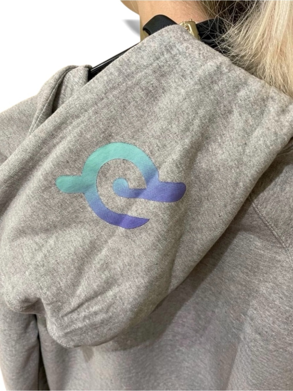 NEW Spiritual Gangster X Peloton Hoodie Gray Together We Go Far Womens Sizes NWT - Picture 8 of 13